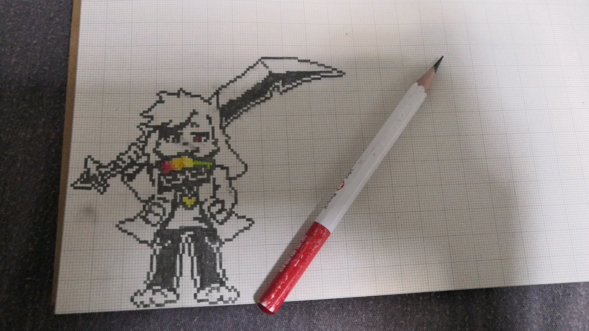 混沌终章像素画