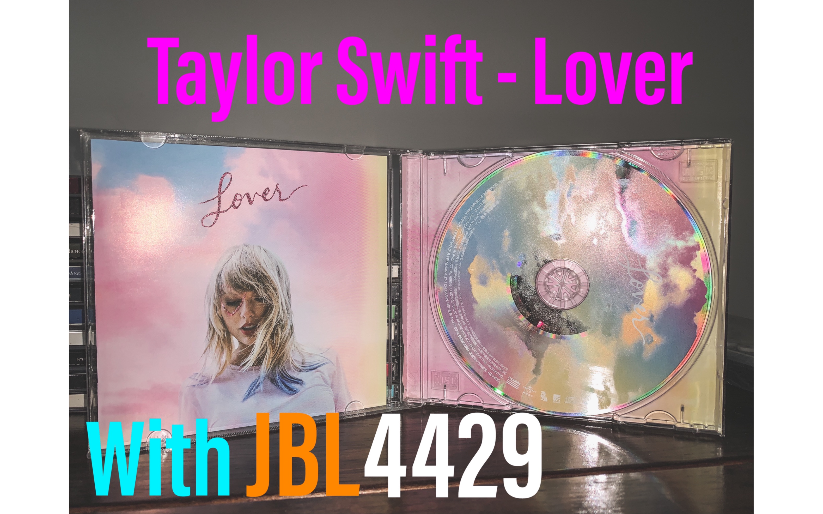 jbl4429播放taylorswift霉霉lover专辑同名单曲lover