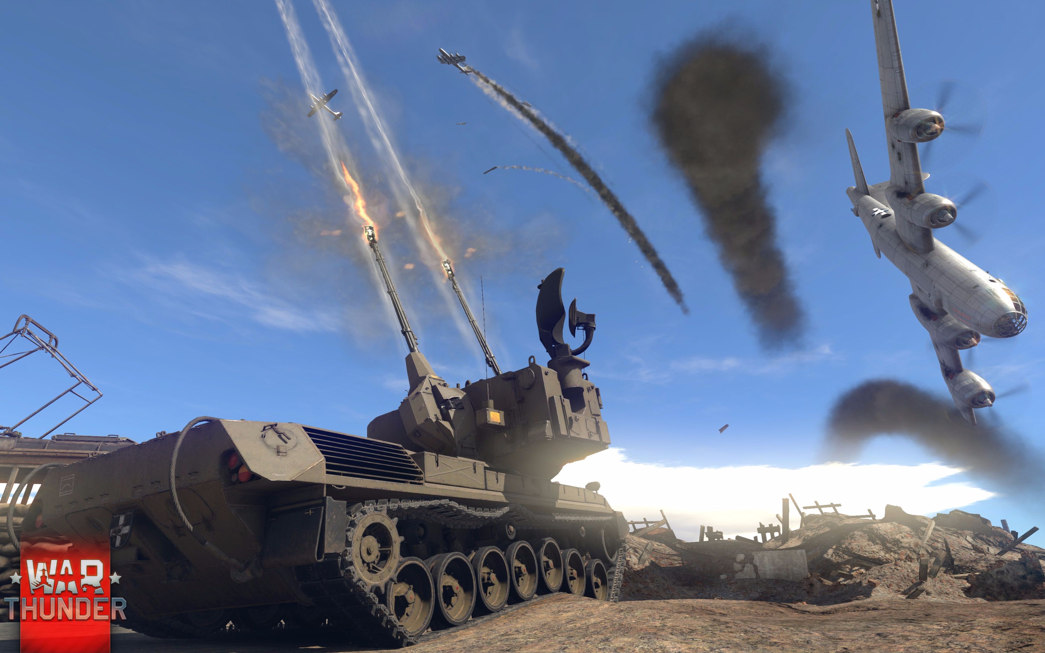 warthunder战争雷霆flakpzigepard猎豹自行高射炮