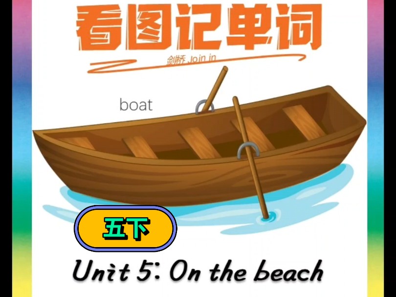 看图记单词,简单不易忘! #剑桥版小学英语 join in五年级下册五单元 Unit 5: 单词和句子 #joinin五下 #怎么记单词哔哩哔哩bilibili