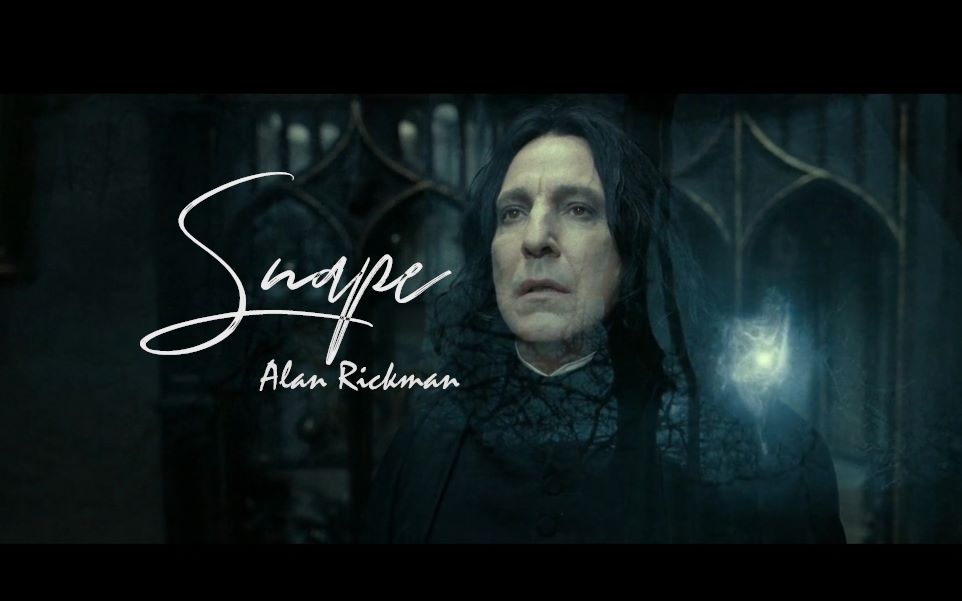 【Snape/Alan】斯内普|人言聚有时,散有期哔哩哔哩bilibili