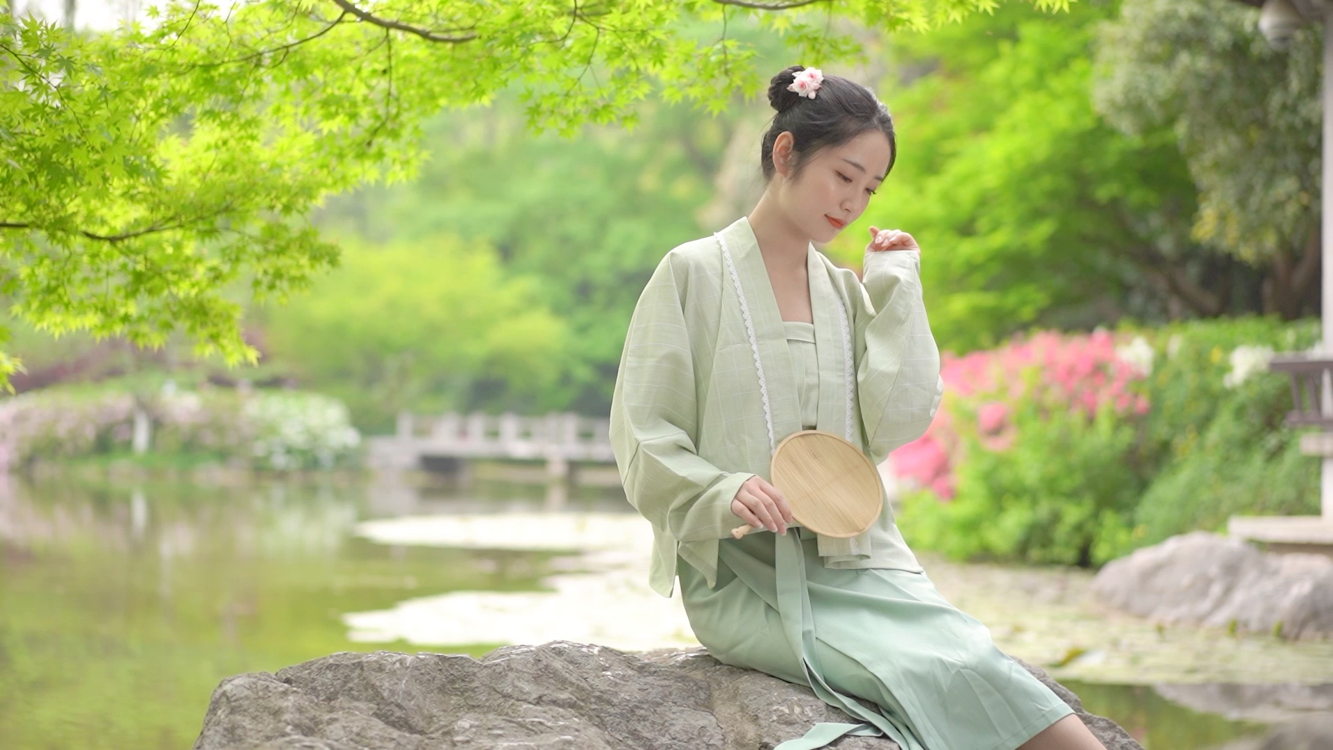 清欢渡原创汉服【木槿】宋制三件套_哔哩哔哩 (゜-゜)つロ 干杯~-bili