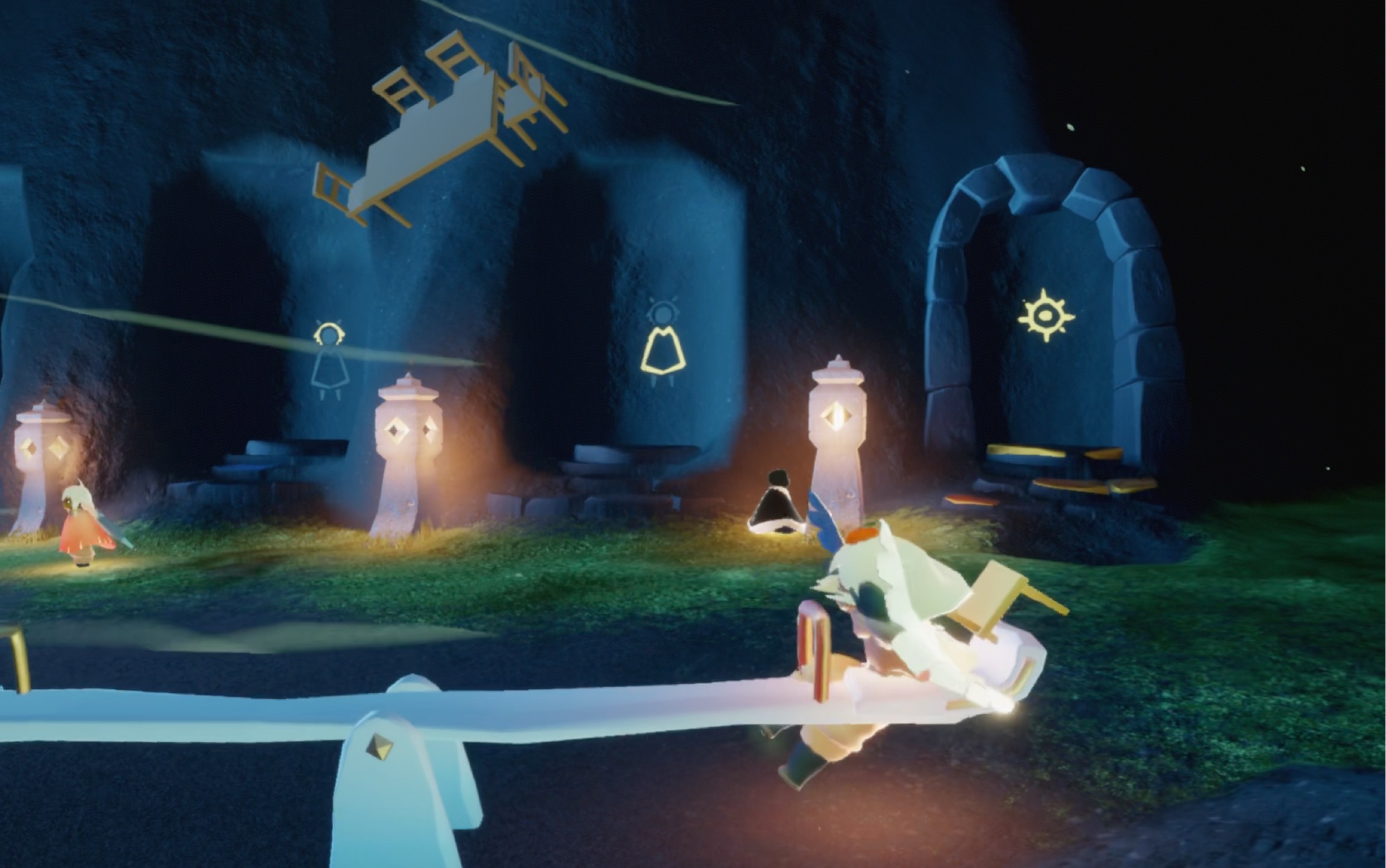 【光遇】跷跷板的正确玩法_哔哩哔哩 (゜-゜)つロ 干杯~-bilibili