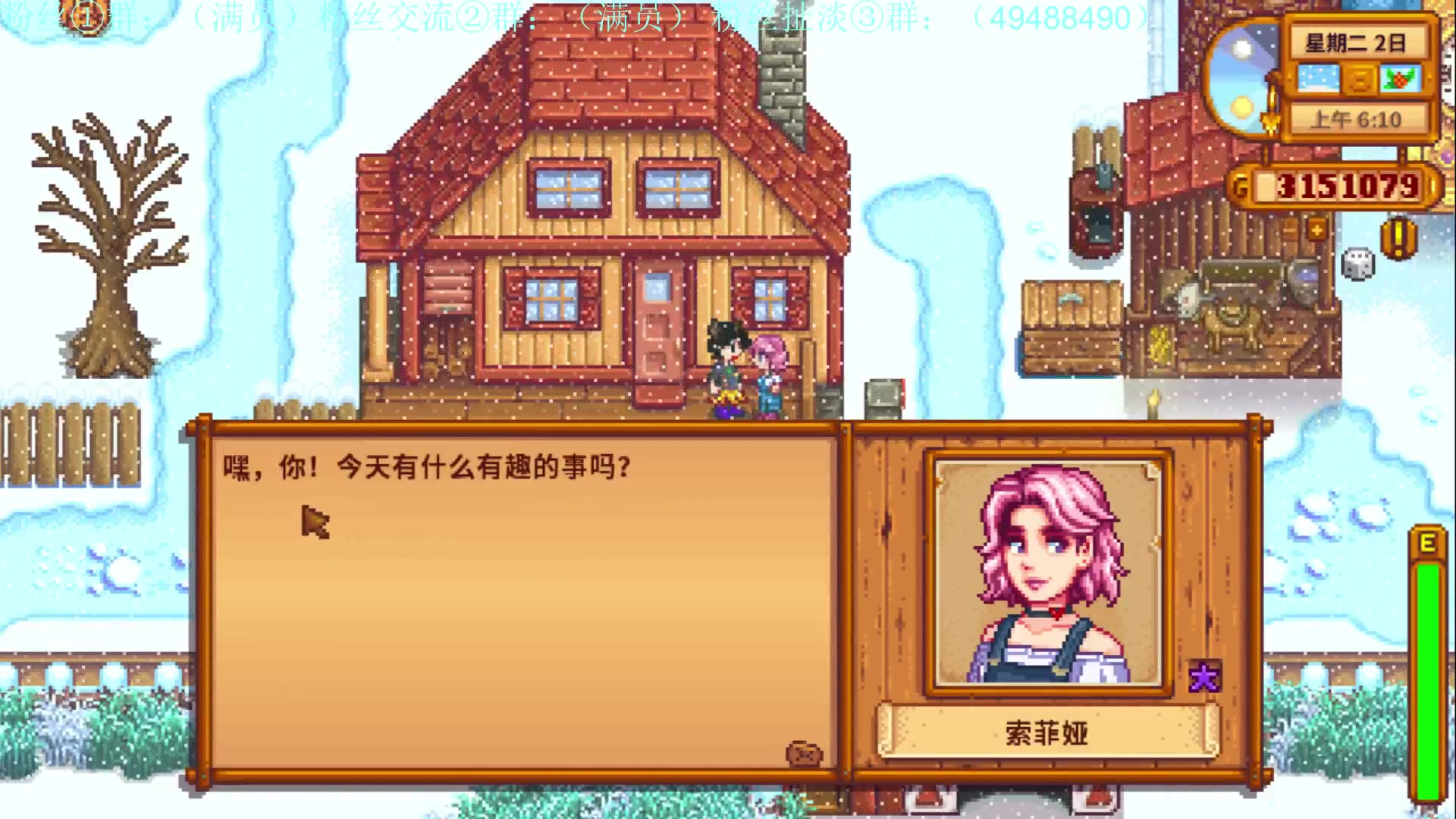 星露谷物语sve开了个荒第二年冬2冬12