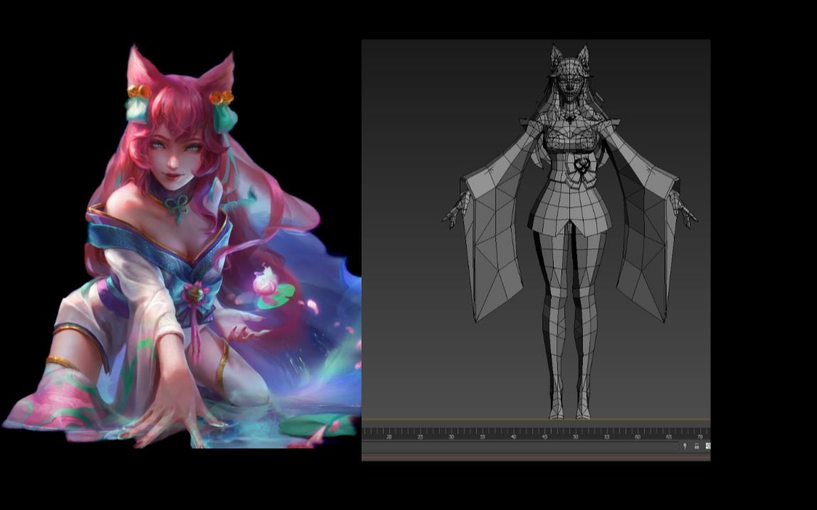 3dmax人物建模完整案例.