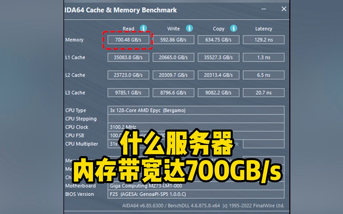 什么配置的服务器,内存带宽达700GB/s?哔哩哔哩bilibili