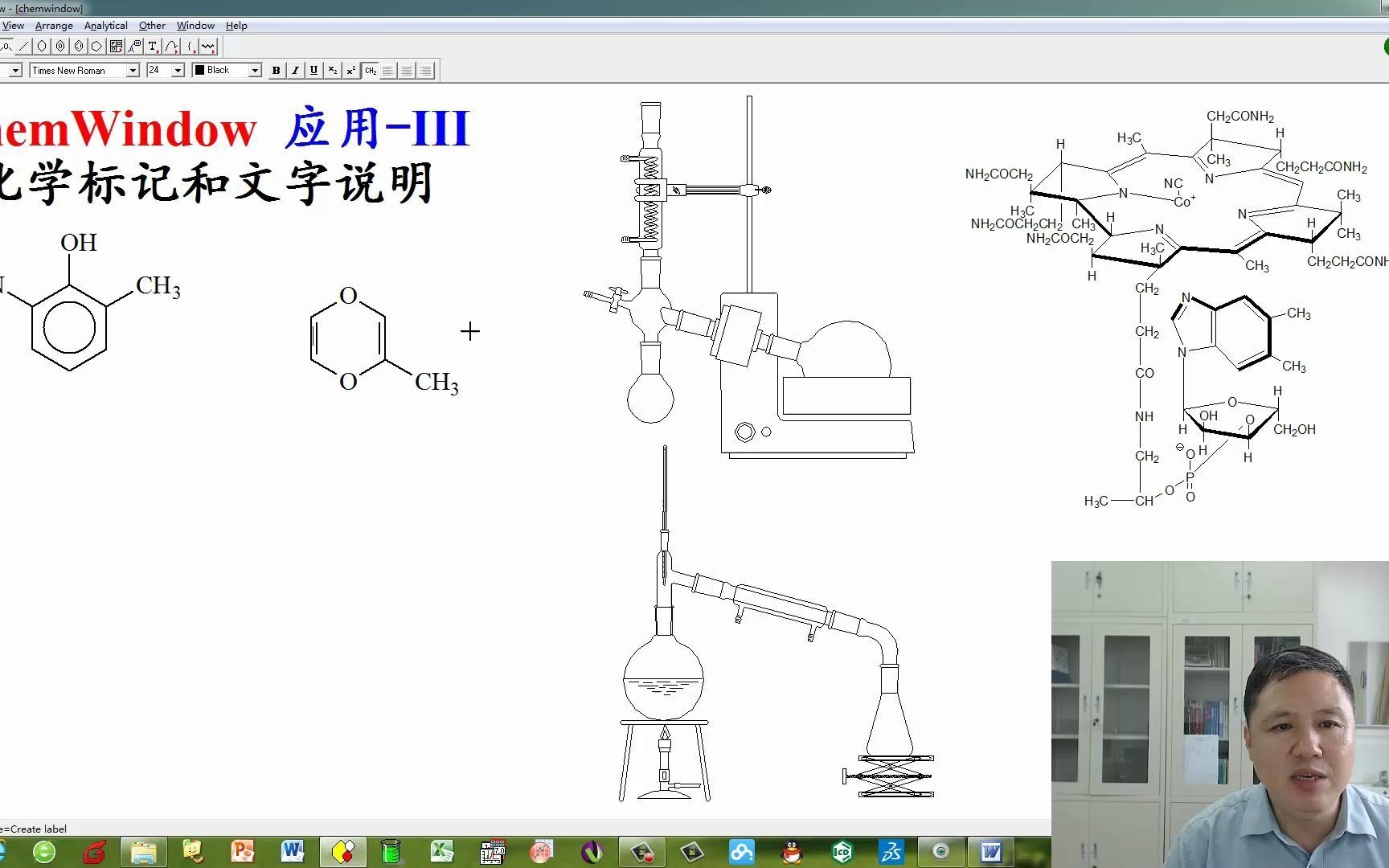 ChemWindow应用III 化学标记和文字说明哔哩哔哩bilibili