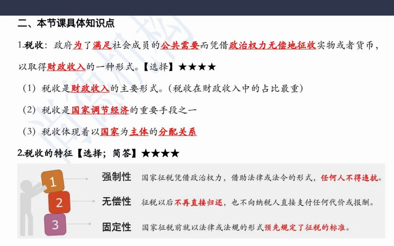 [图]自考00146中国税制精讲班视频课程、串讲班视频课程  章节练习   历年真题试卷  考前重点复习资料精讲2