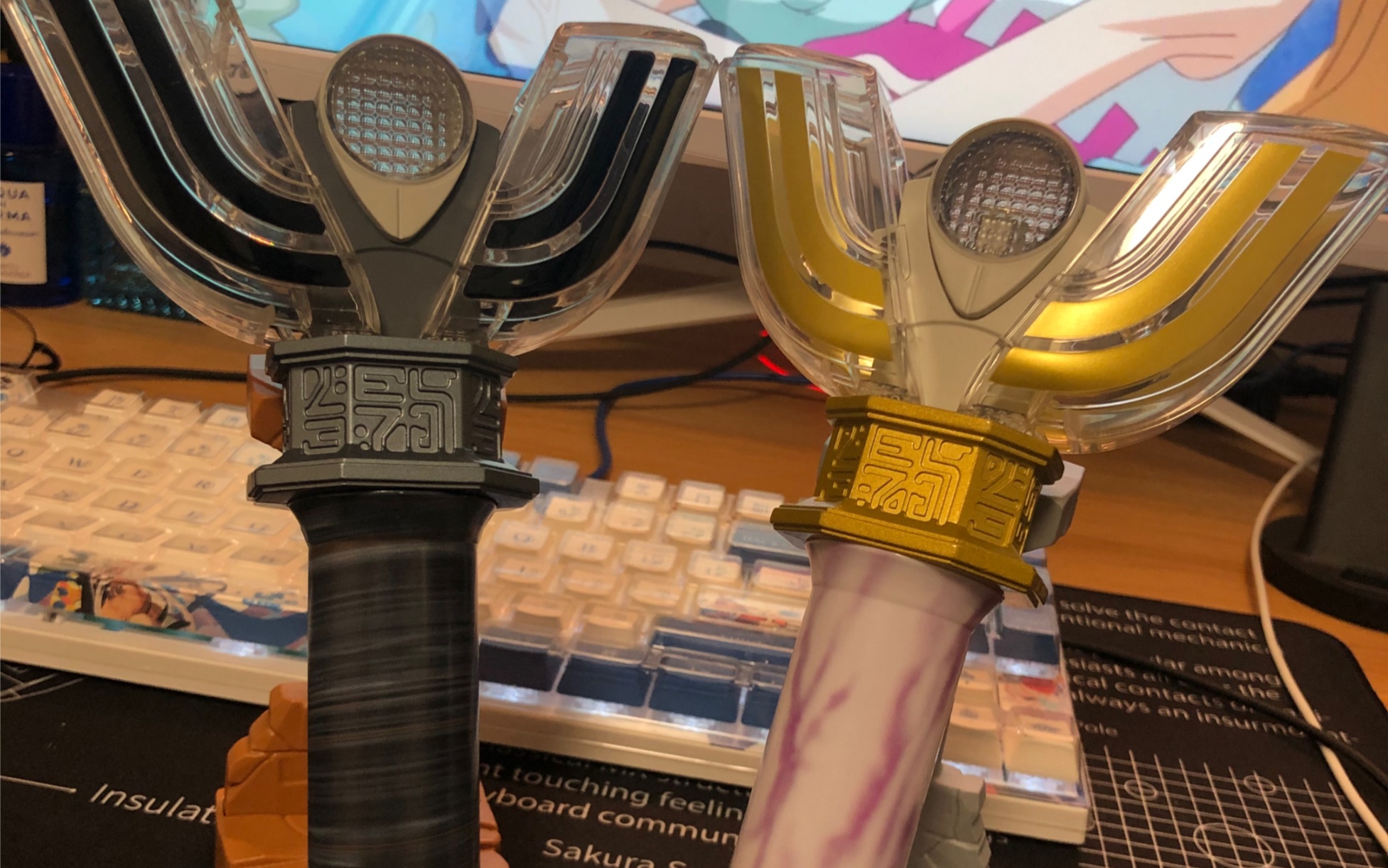 竭尽全力,来到你身边!ur迪迦神光棒开箱试玩,550叔叔家包邮太香了