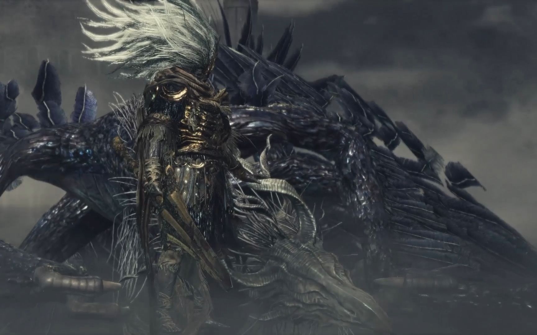 [黑魂3]咒术体验师第十三期-在古龙顶遇到三个哈维尔_哔哩哔哩 (゜-゜