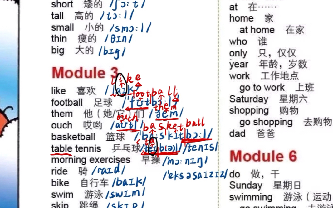 [图]【单词带读】外研版（三起）英语-三年级下册-Module3