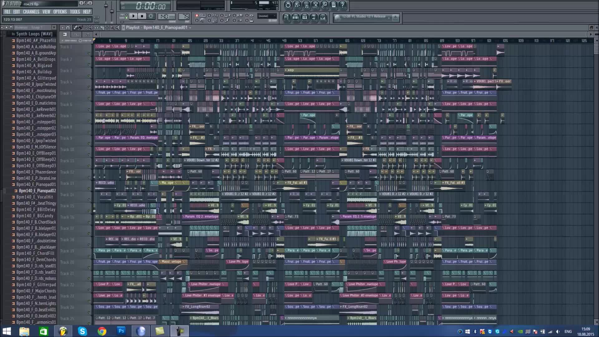 [图]FLstudio12如此大的工程 吓到我了 Volterix - Earthsphere