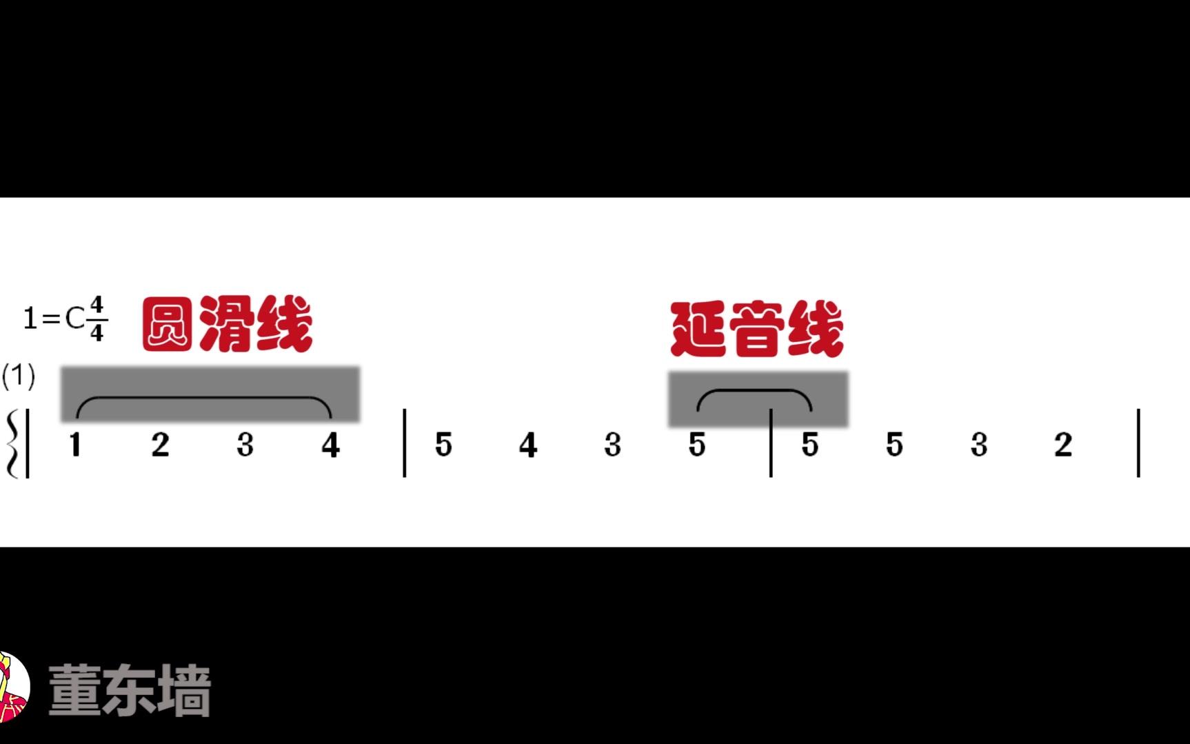 看着歌谱,“圆滑线”和“延音线”傻傻分不清?哔哩哔哩bilibili