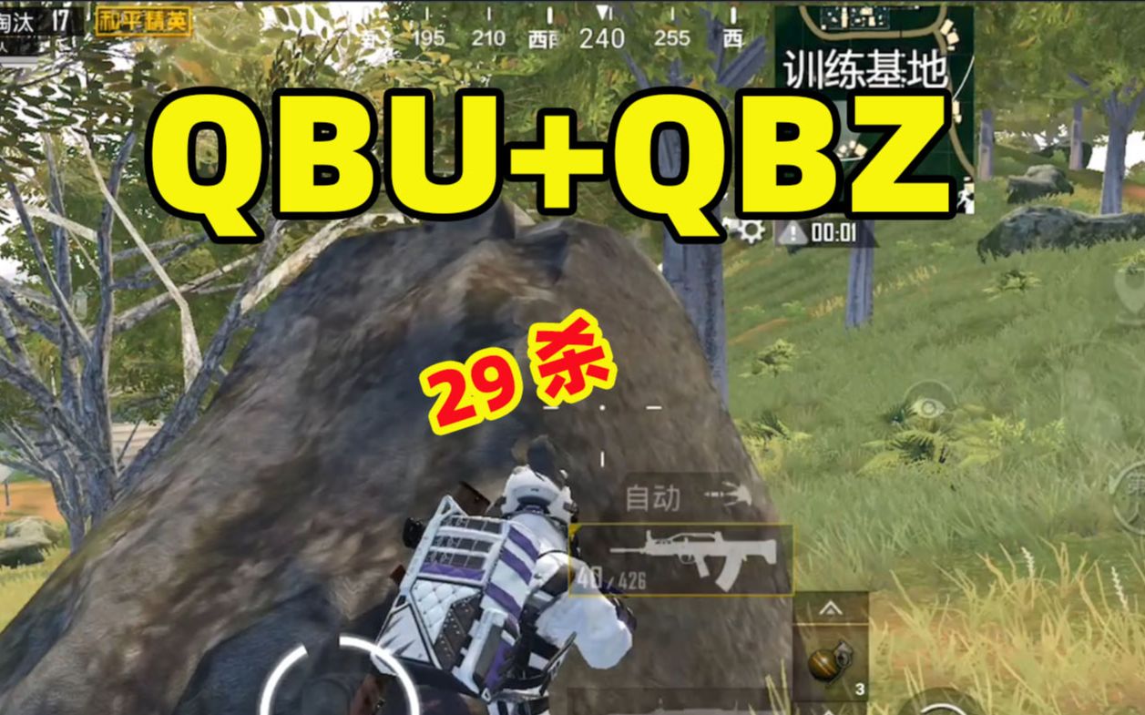 人机47:两把名字相近的武器搭配,47娴熟应用,大杀四方