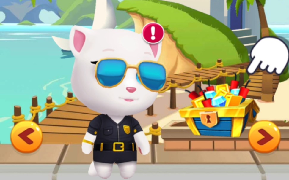 汤姆猫跑酷～(安吉拉警探皮 完整版)