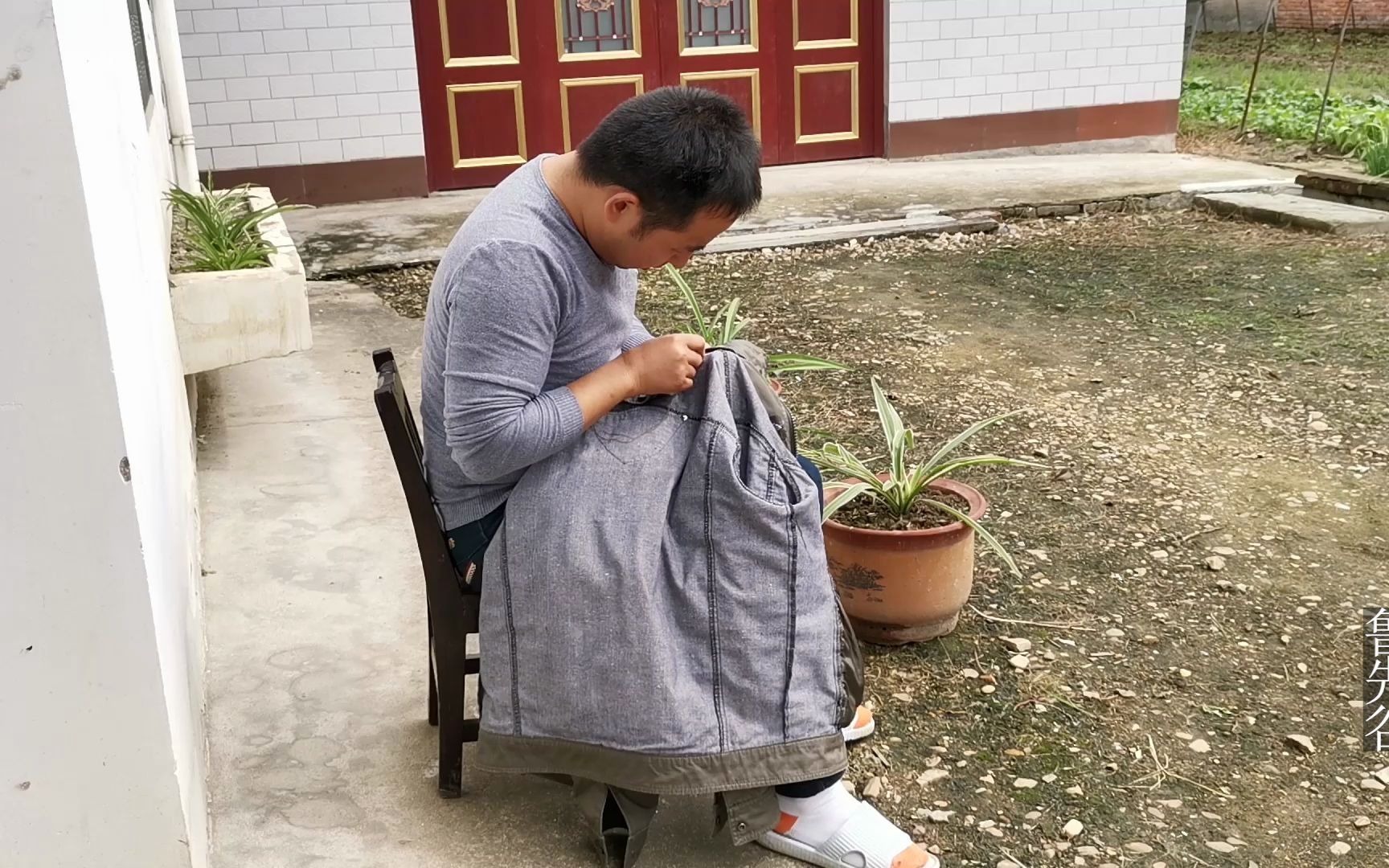 农村生活简简单单朴素无华.
