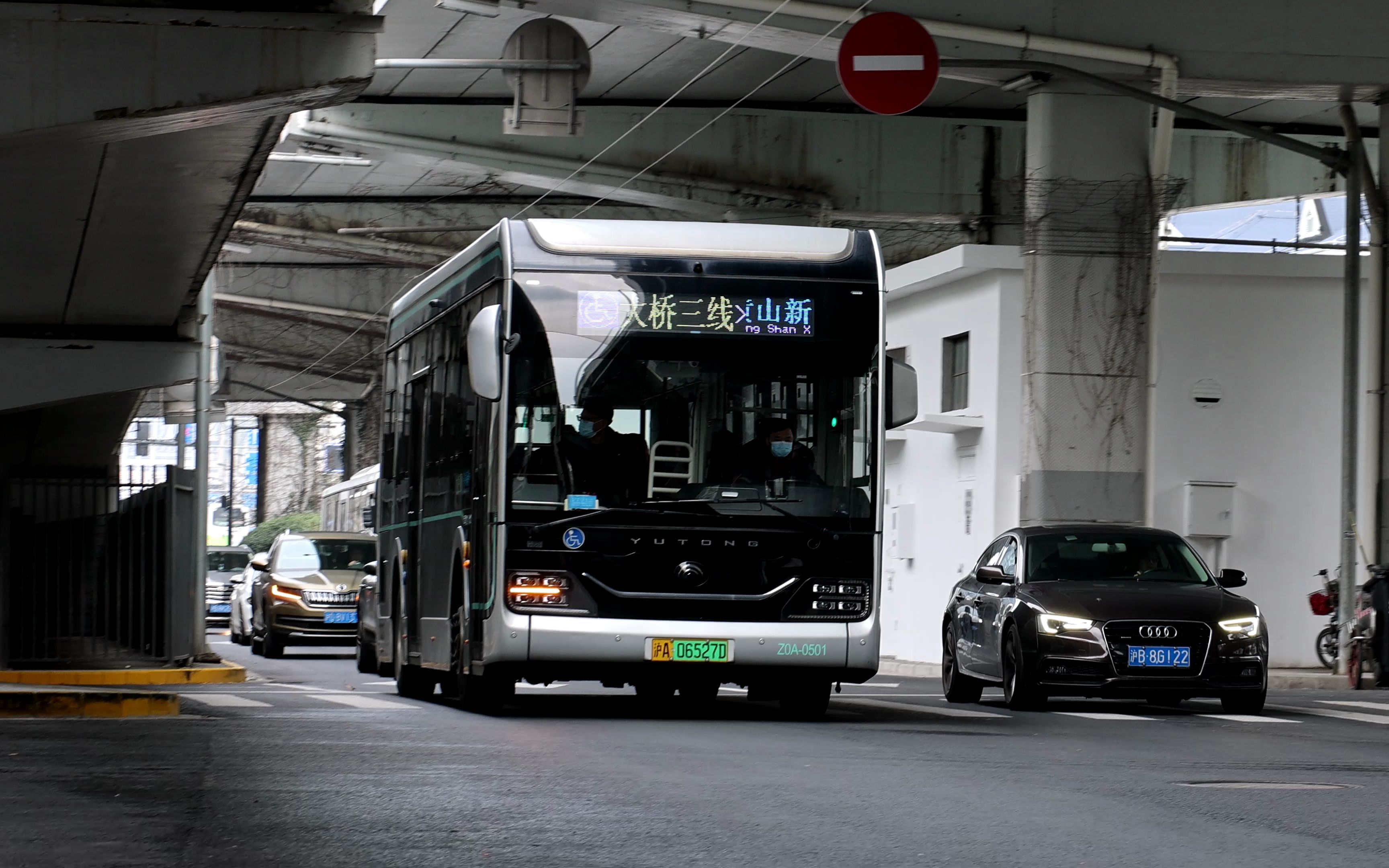 上海公交 巴士一公司 大桥三线 z0a-0501