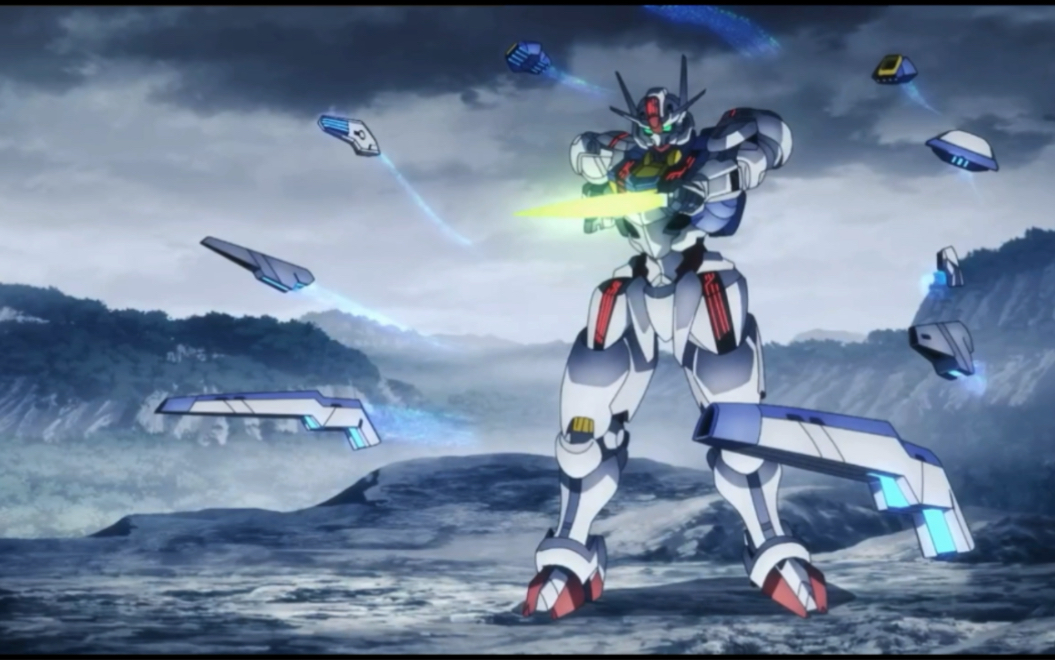 大小姐解决场地故障,风灵高达开始反击