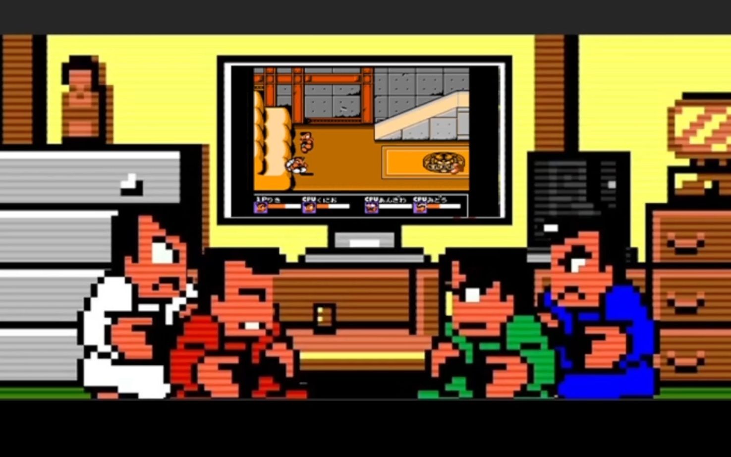 [tas表演] 因为游戏不愉快 国夫要跟阿力"真人单挑"