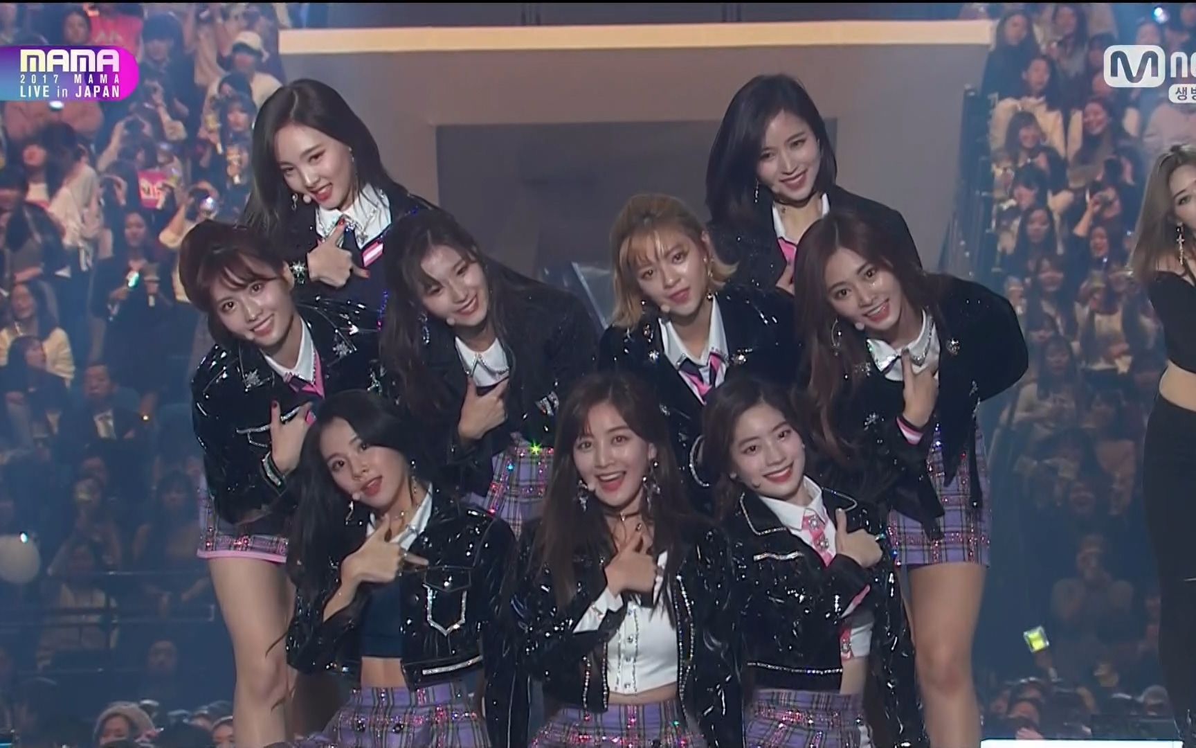 171129 twice tt signal likey 2017mama舞台