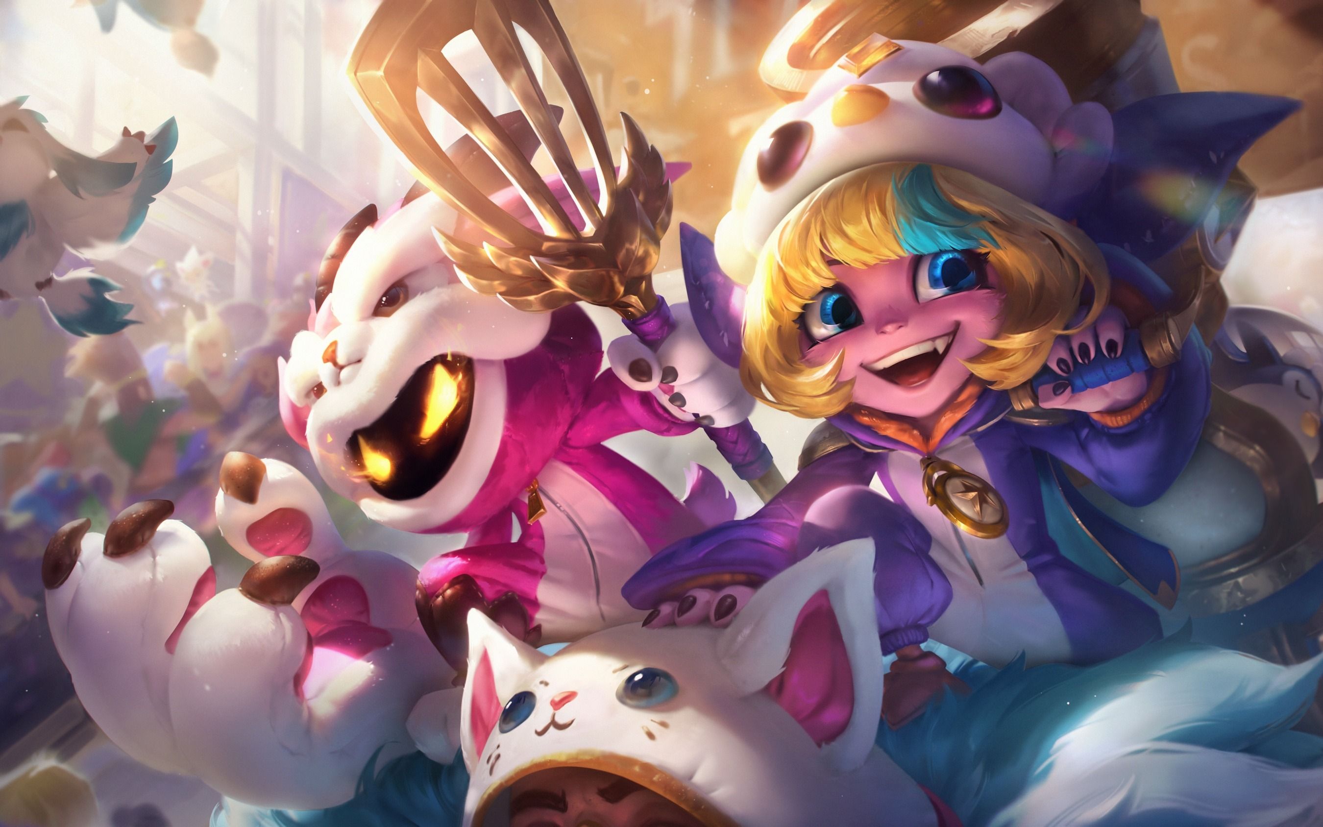 02.22 云顶之弈【六约德尔】三星 小法师 维迦