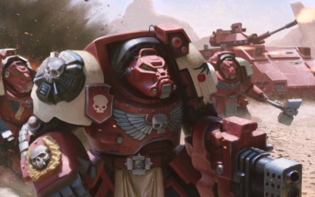 【战锤40k】动力甲艺术图