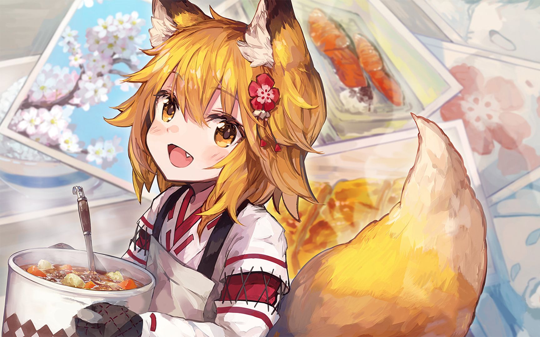 动态壁纸仙狐小姐