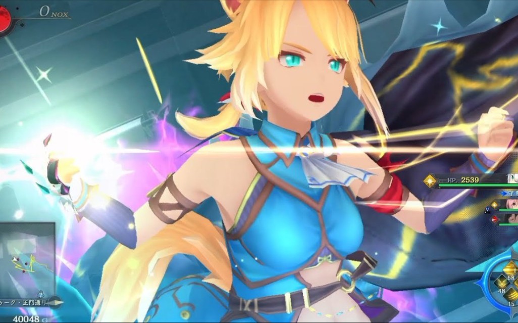 日本一公开rpg游戏《伊苏9:怪人之夜》角色服装宣传片