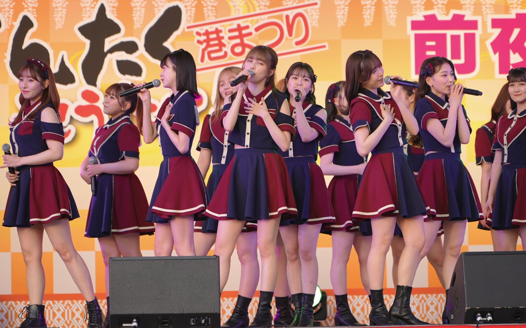 hkt48 『12秒』 博多どんたく港まつり前夜祭-3840x2160