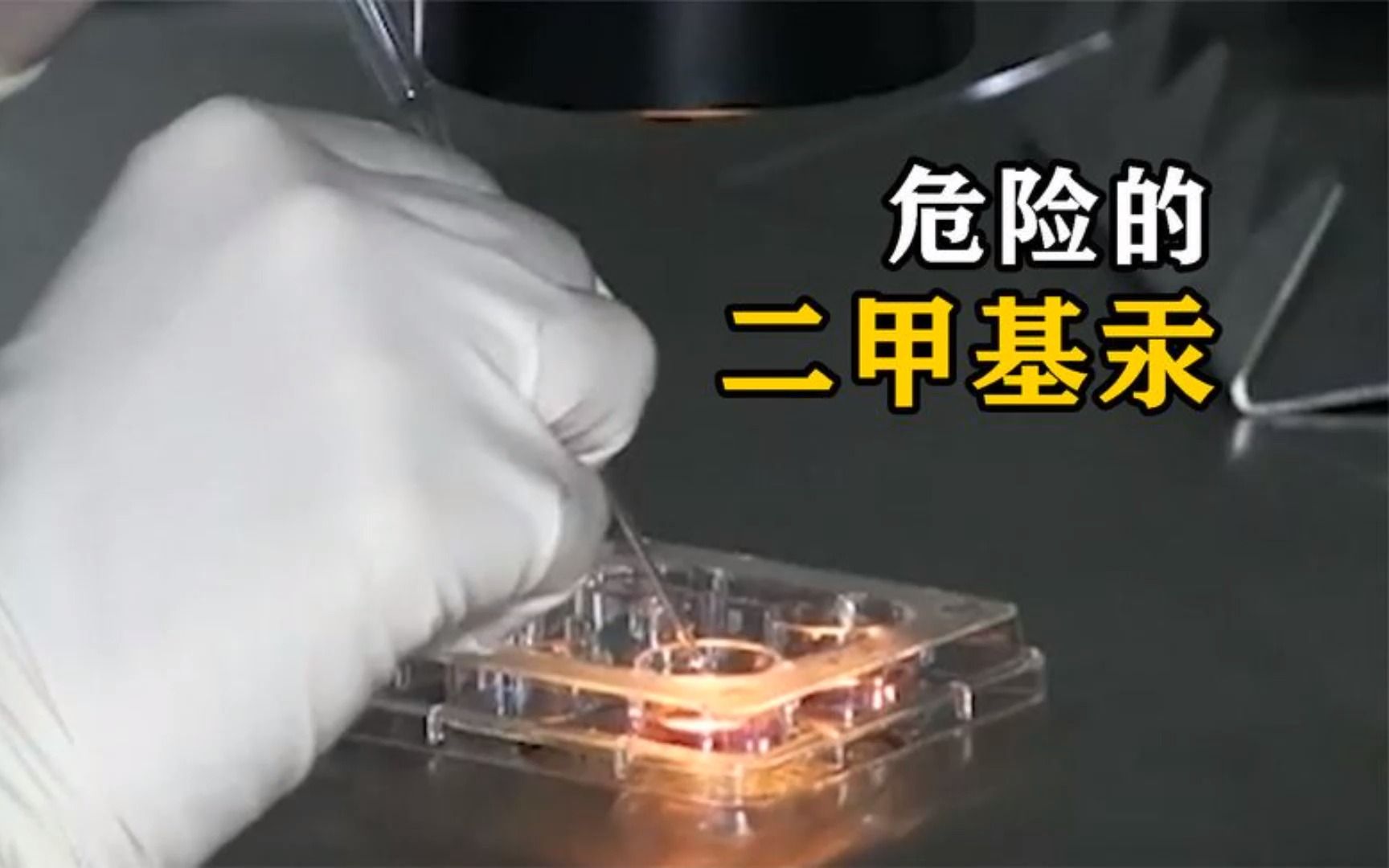 二甲基汞是什么?为什么2滴漏在手套上的试剂,就能致人死亡