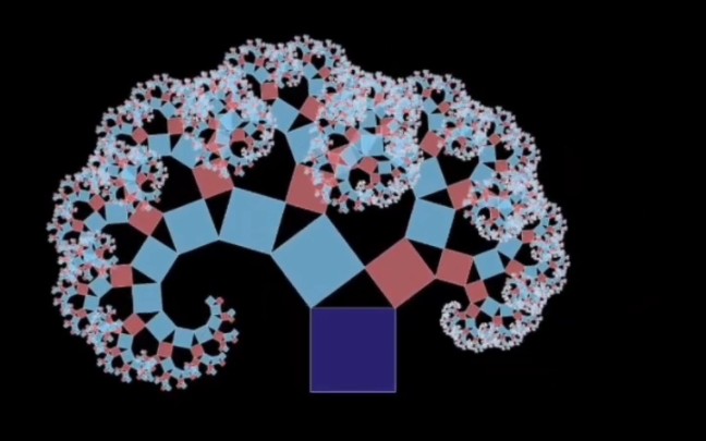 勾股定理分形樹