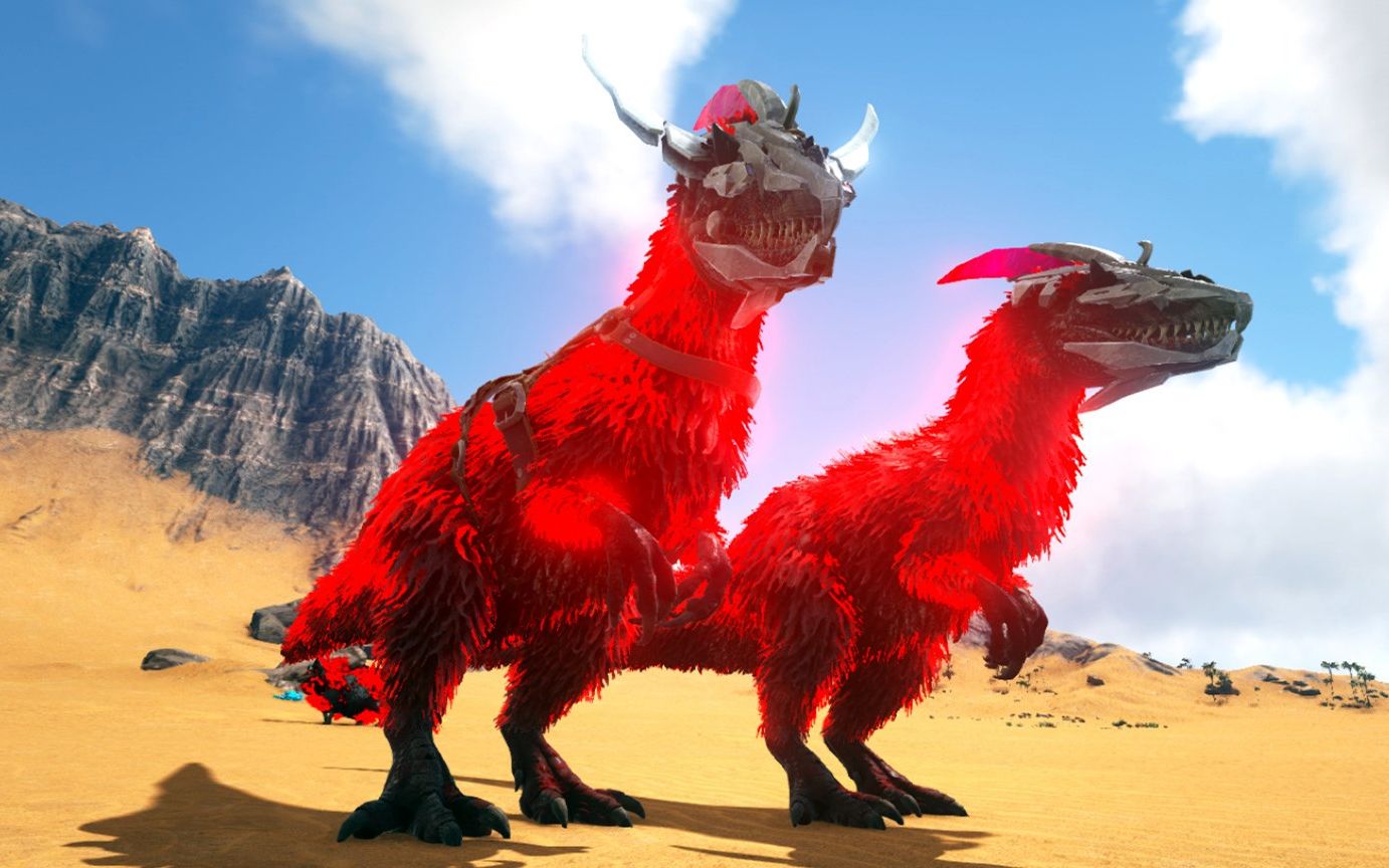 方舟生存进化 普罗米33 召唤二阶羽暴龙 你能看出区别在哪吗