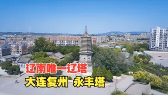 辽南唯一辽塔 大连复州 永丰塔