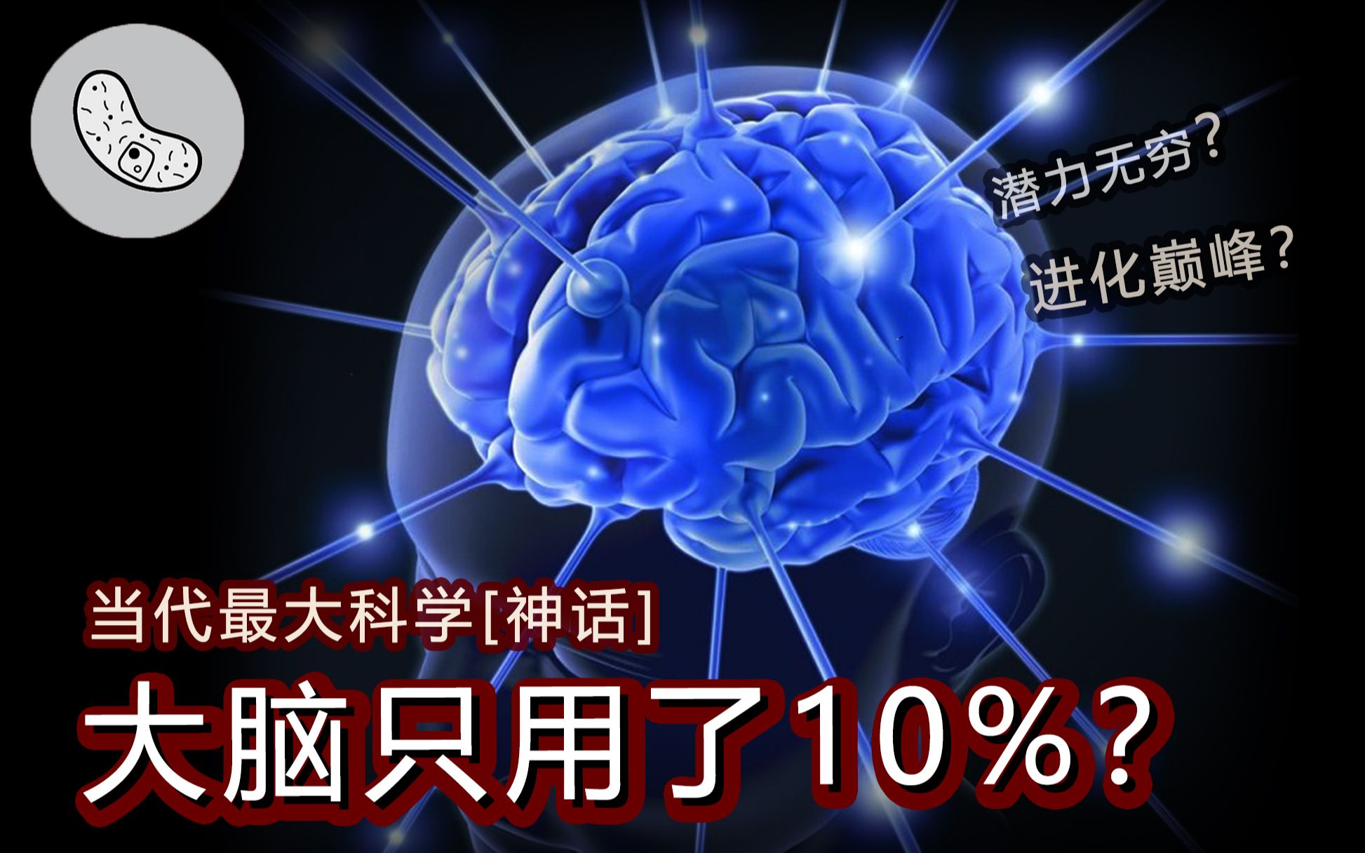 [图]【最大科学误区】我们的大脑-真的只利用了10%吗? -当代科学最大‘神话‘【灰细胞】