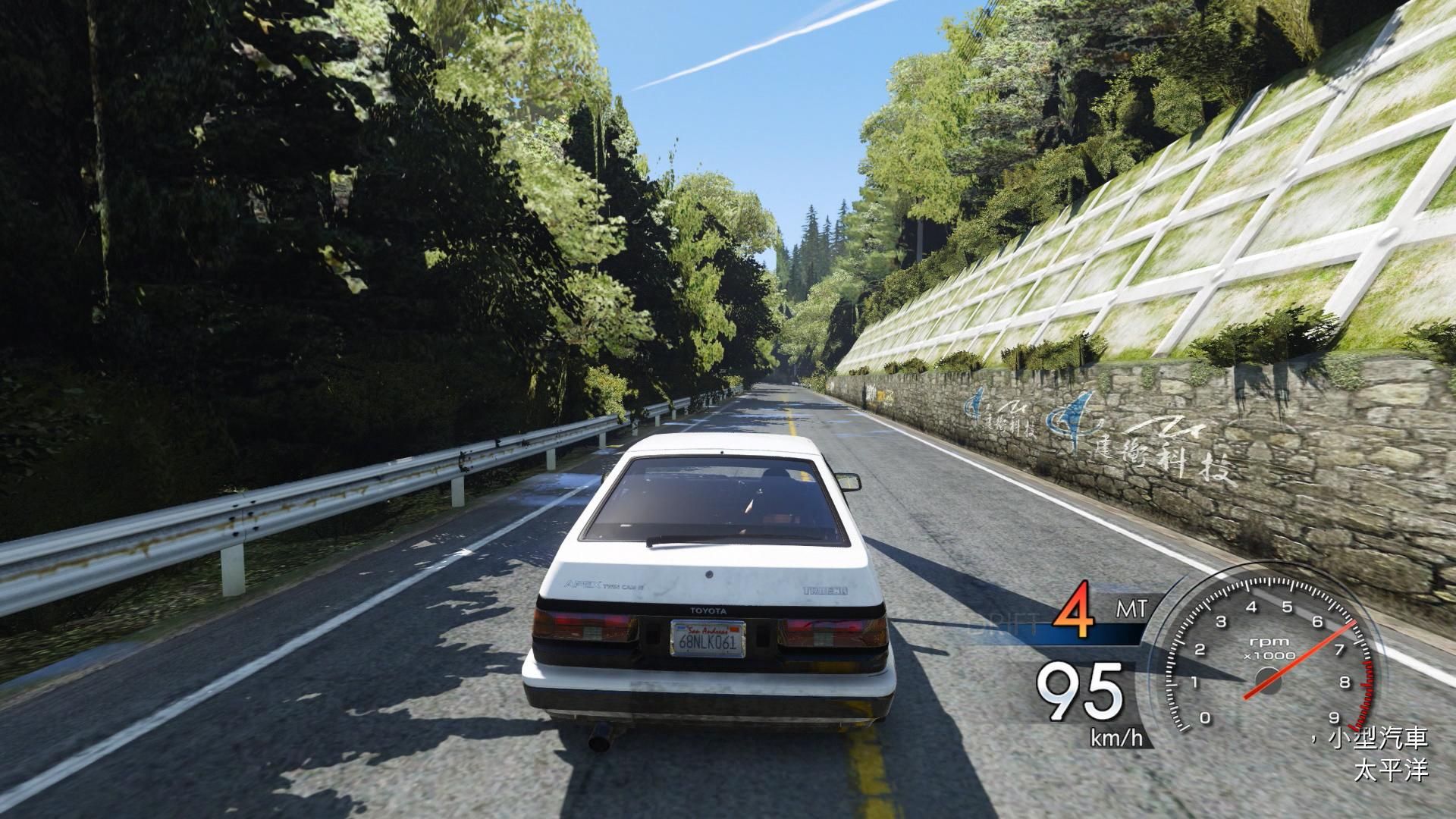 gta5模组分享,秋名山赛道