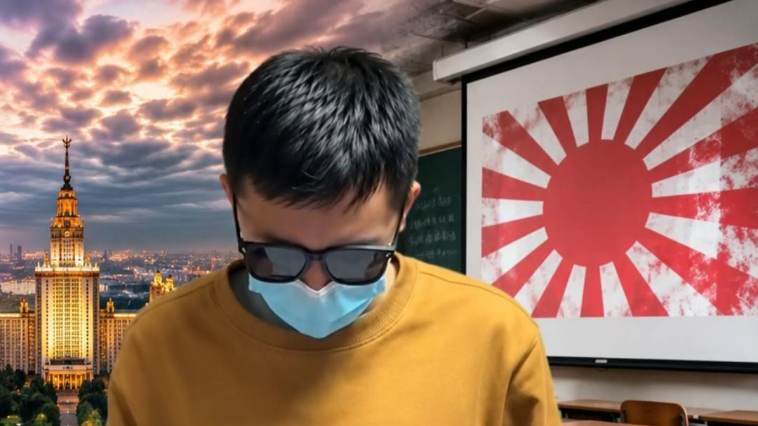留学生披旭日旗出现在课堂，这事是立场问题