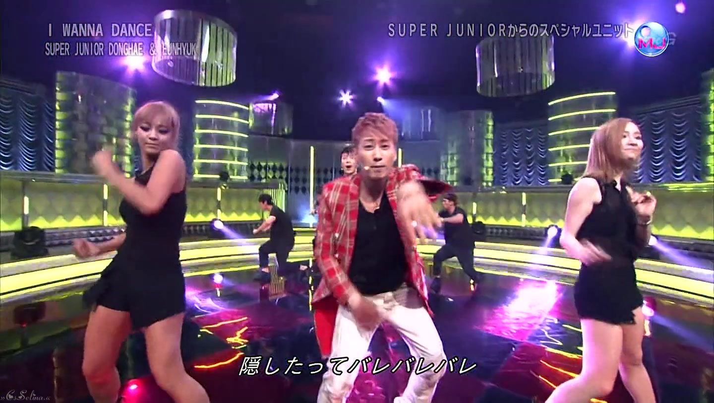 [图]Super Junior东海银赫 I Wanna Dance .Music Japan