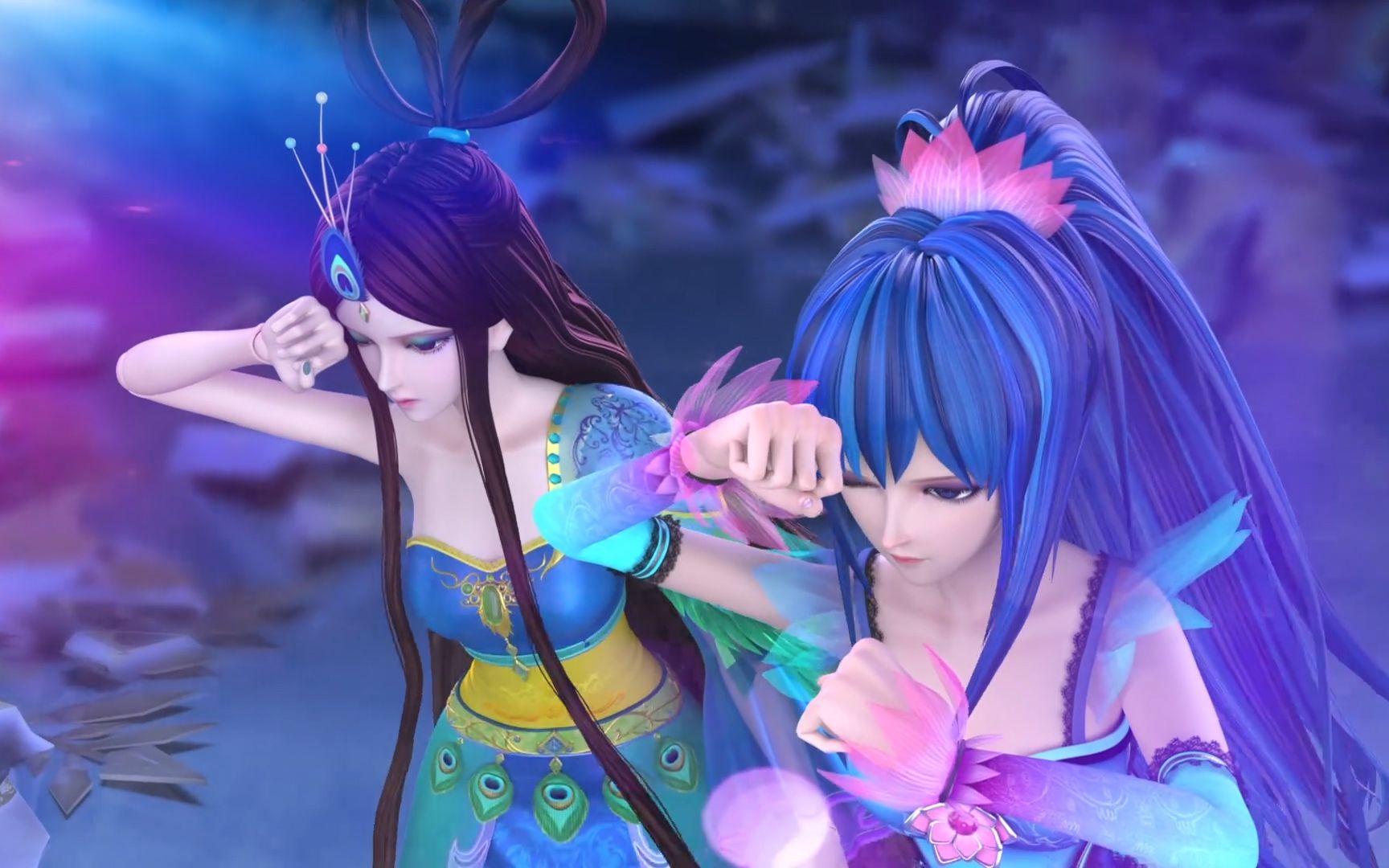 精灵梦叶罗丽孔雀彻底觉醒恢复实力思思全力保护孔雀心智