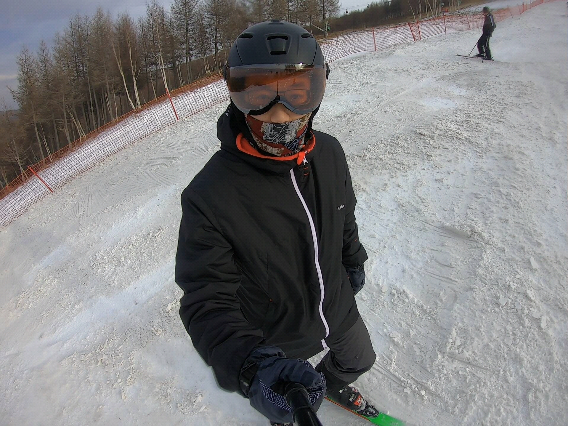 崇礼万龙滑雪场gopro自拍: 双板自学瞎滑_哔哩哔哩 (゜-゜)つロ 干杯