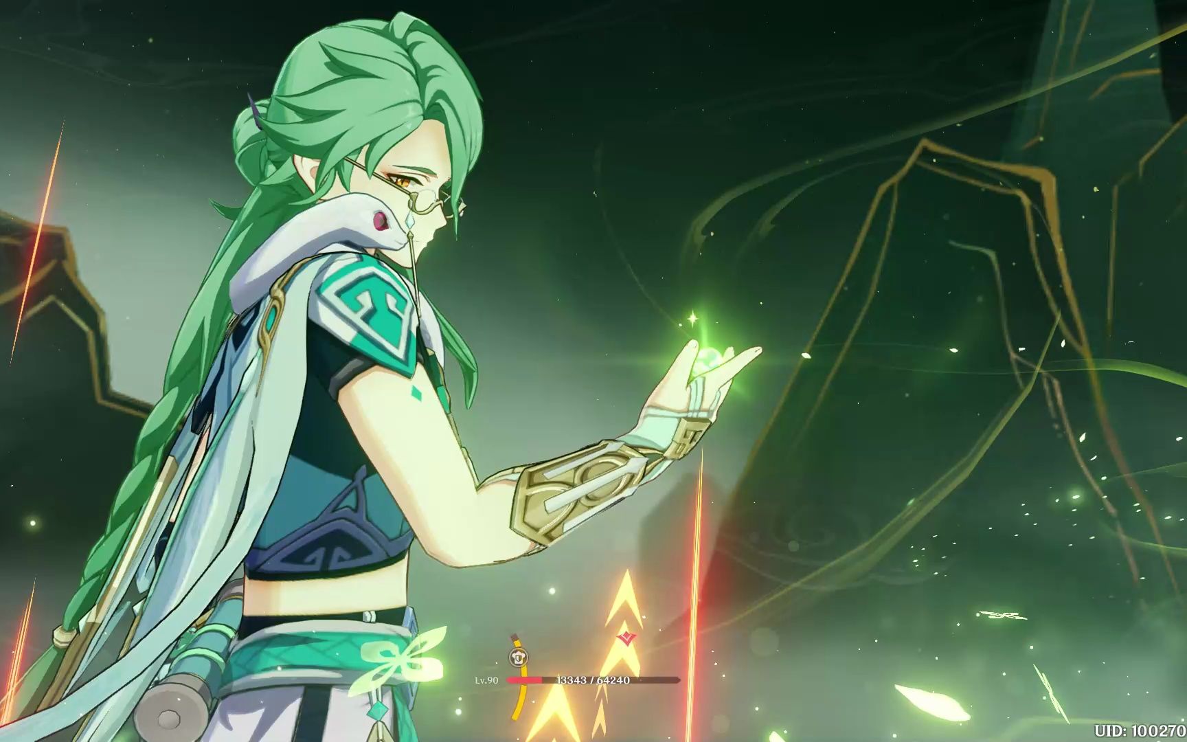 原神;白术这奶量心海看来都迷糊,3秒奶26w.