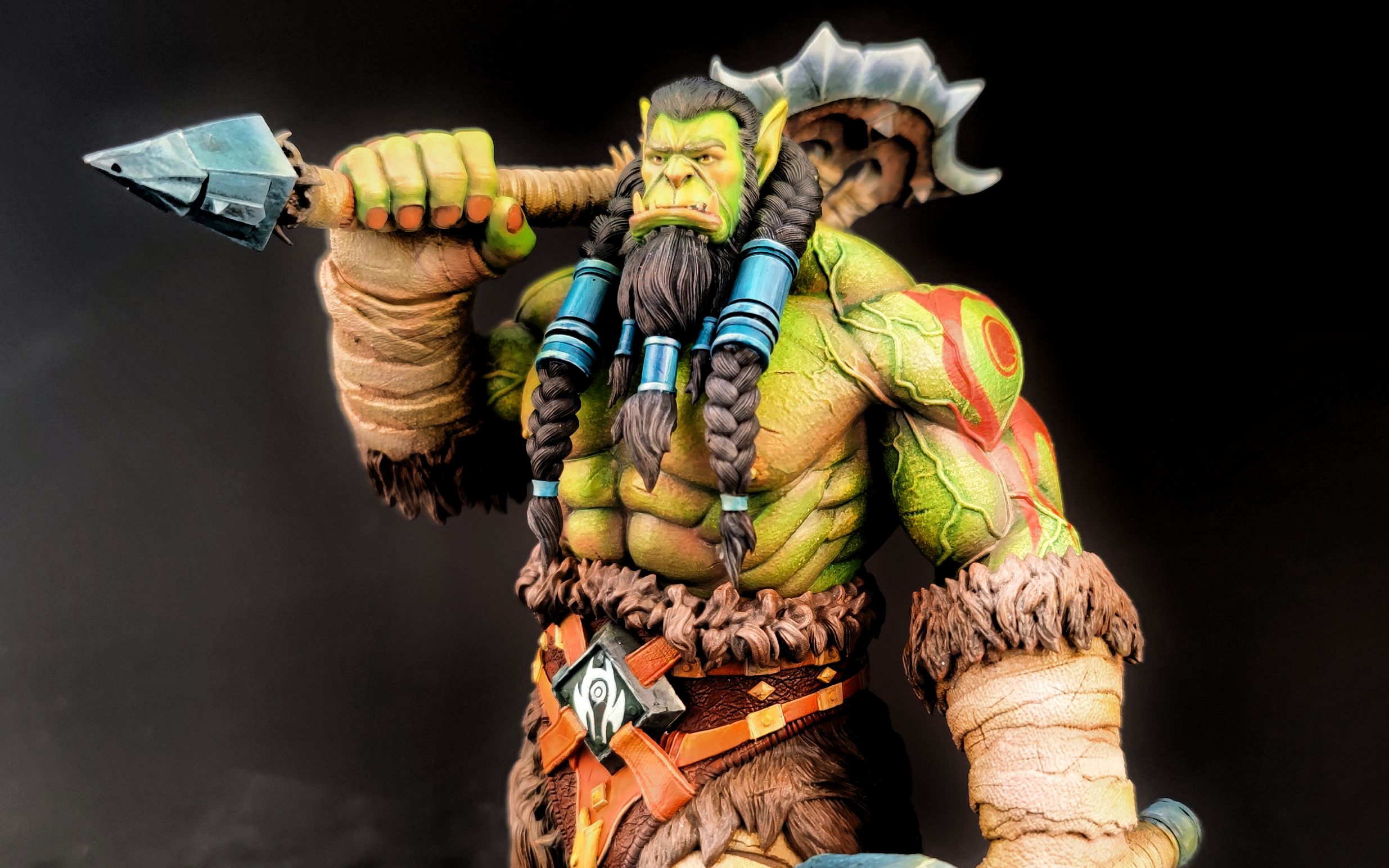 萨尔】【thrall】【古伊尔goel】【魔兽人物】【手办制作】【大地之