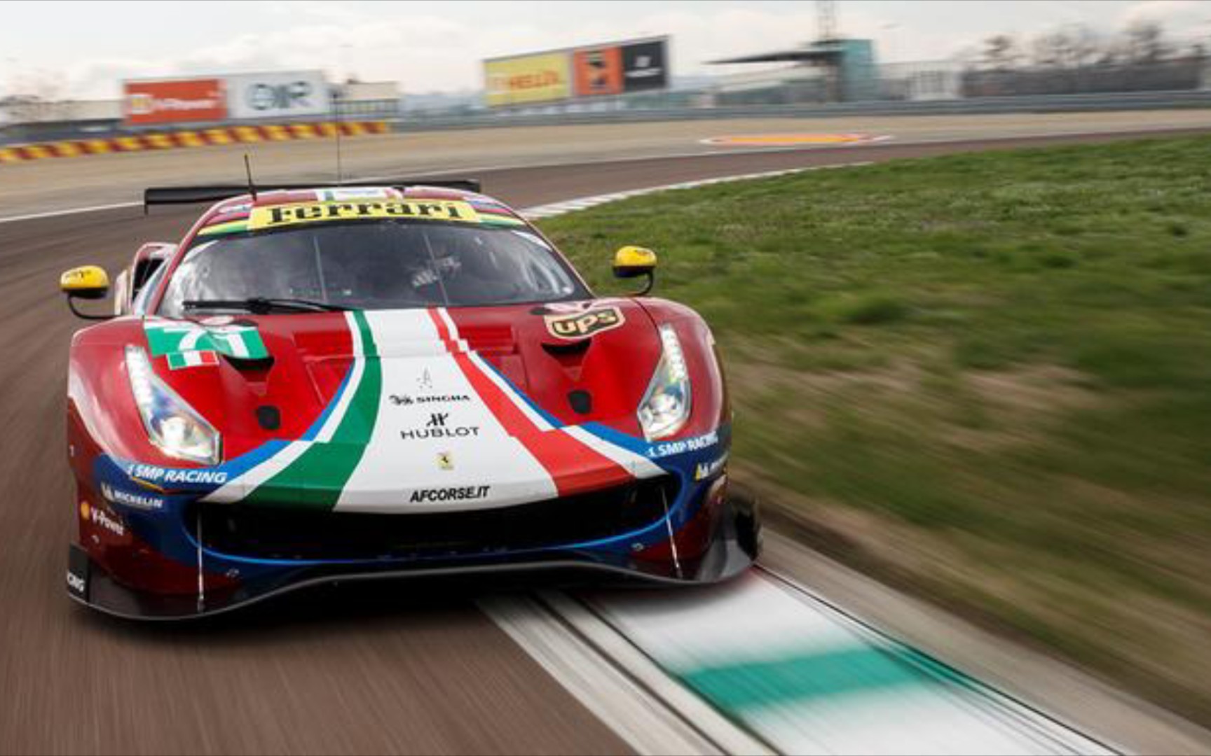 完美走线——2019gt3组别法拉利488gte evo