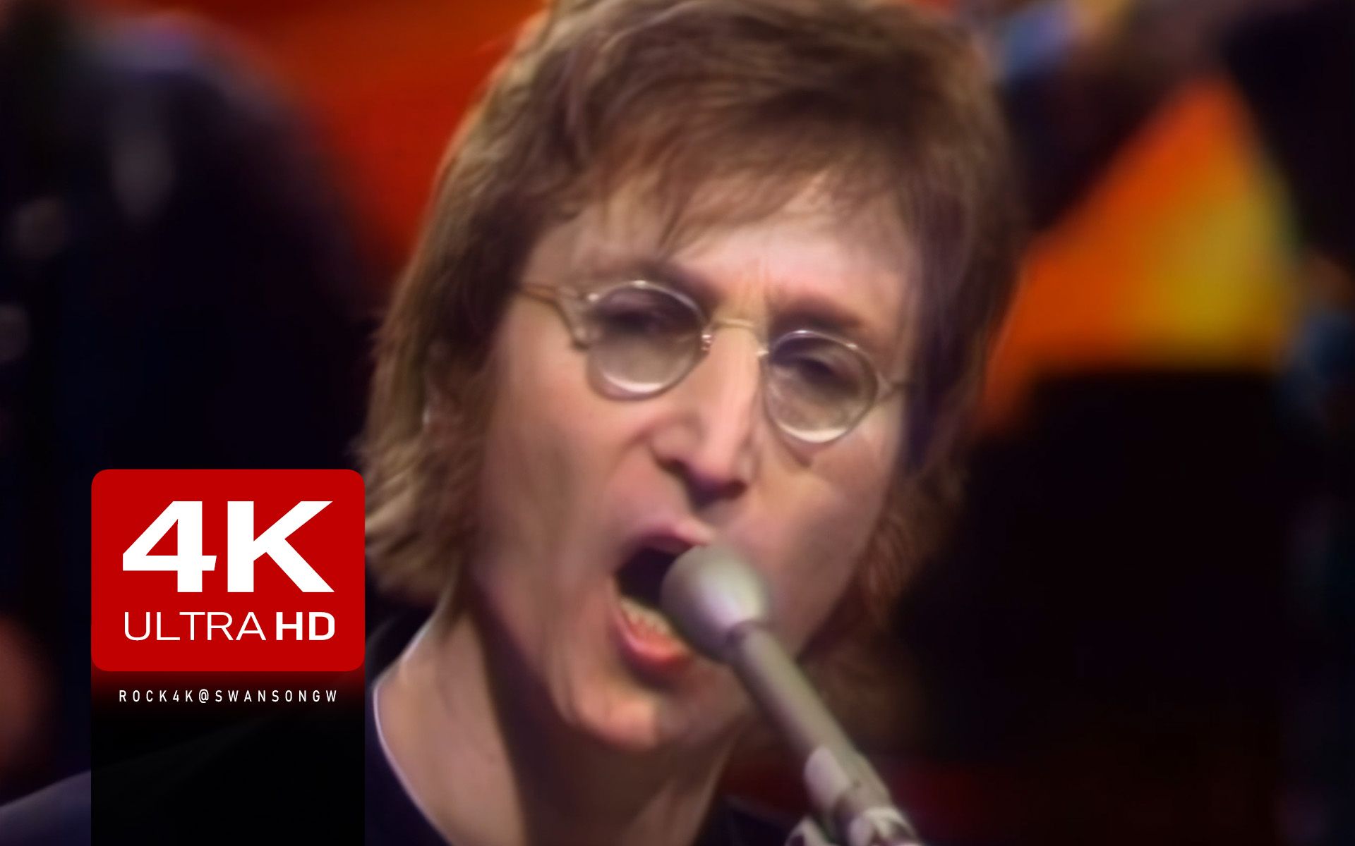 [图]John Lennon - It's So Hard - Mike Douglas Show 1972 【4K修复】