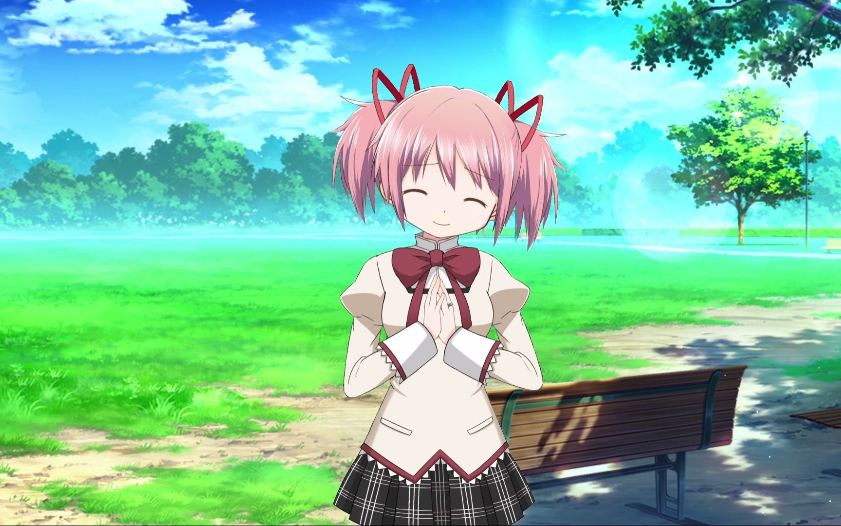 魔法纪录人物陪伴简中服之鹿目圆常服