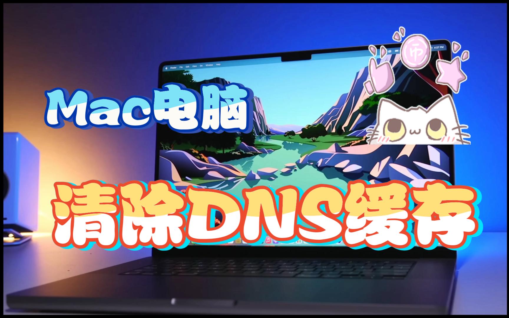 1分钟看懂Mac电脑如何清除DNS缓存哔哩哔哩bilibili