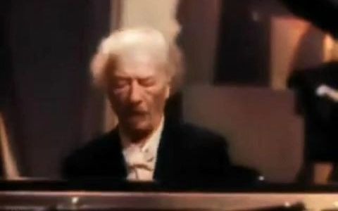 [图]【帕德雷夫斯基珍贵影像】Ignacy Jan Paderewski Plays Chopin Polonaise No.6 Op.53(full color)