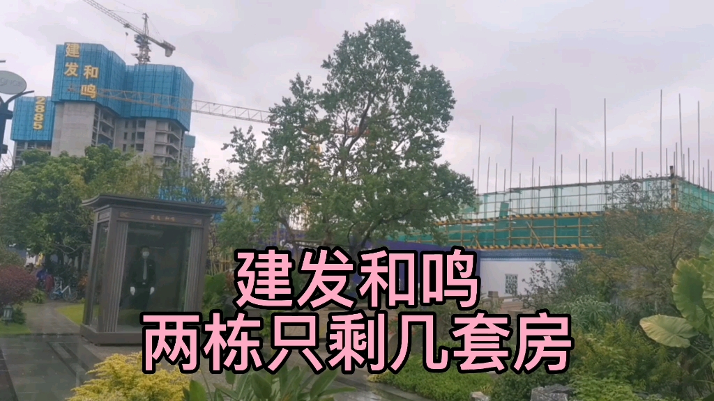 佛山新城新楼盘建发和鸣1:真的去化量超9成,连顶楼都售出去了哔哩哔哩bilibili