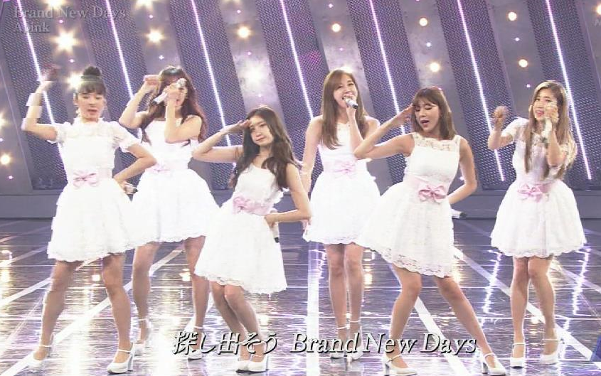 [图]Apink - Brand New Days (160313 NHK Music Japan)