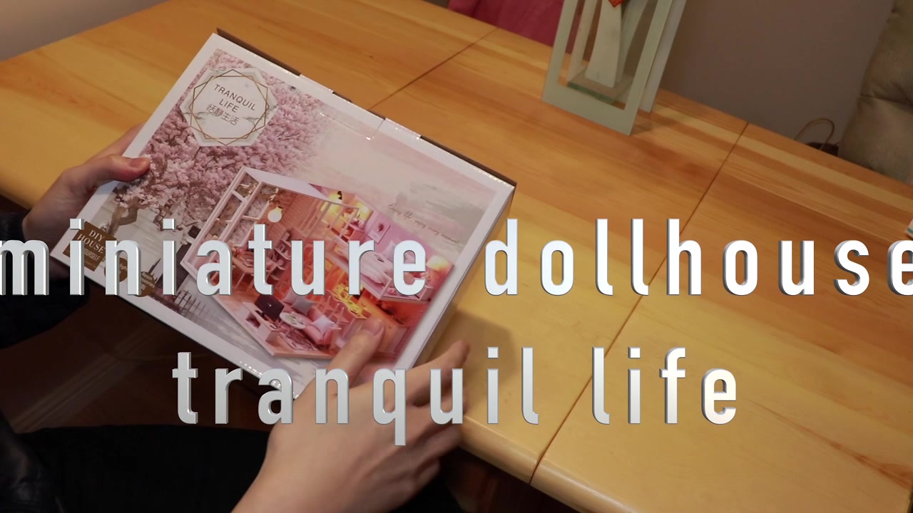 [图]diy miniature dollhouse--tranquil life 手工迷你玩具屋--恬静的生活