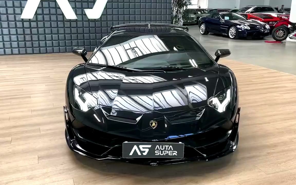 跑车鉴赏实拍2022款兰博基svjlp770